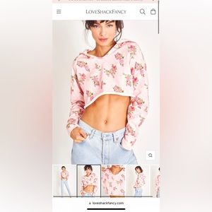 LOVE SHACK FANCY SWEATSHIRT